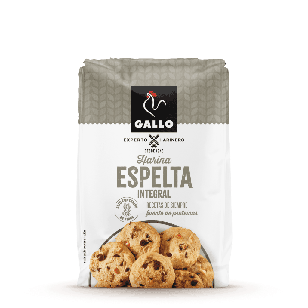 GALLO HARINA DE ESPELTA INTEGRAL KG