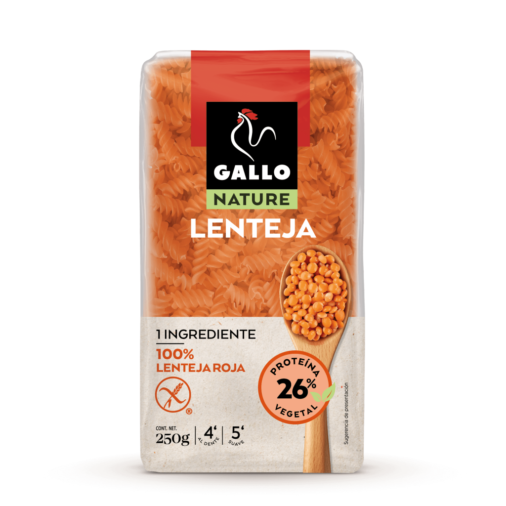 Gallo Nature MONOINGREDIENTE HELICES LENTEJADs